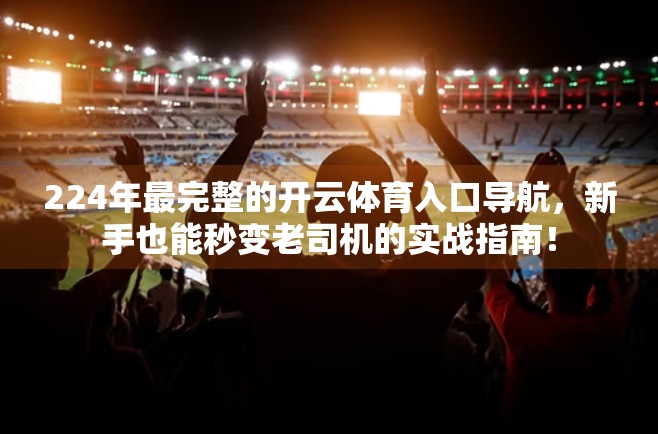 224年最完整的开云体育入口导航，新手也能秒变老司机的实战指南！