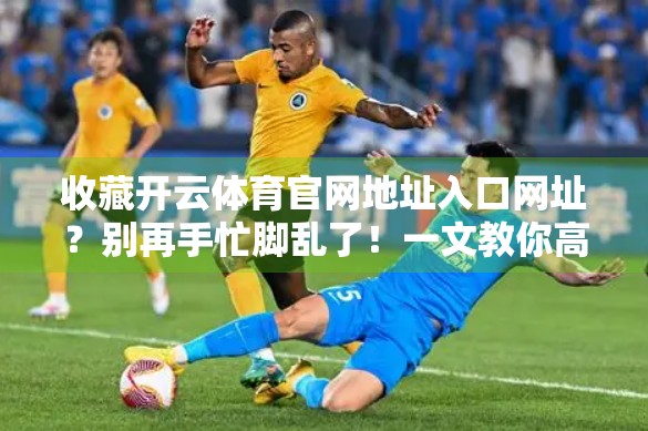 收藏开云体育官网地址入口网址？别再手忙脚乱了！一文教你高效保存，轻松访问不迷路！