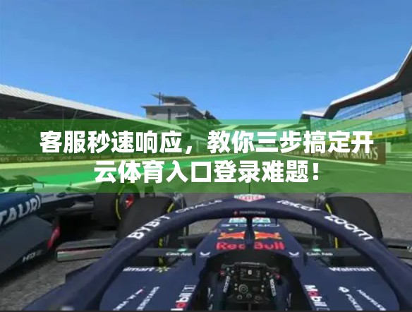 客服秒速响应，教你三步搞定开云体育入口登录难题！