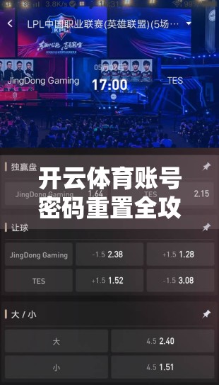 开云体育账号密码重置全攻略，手把手教你安全找回账户权限！