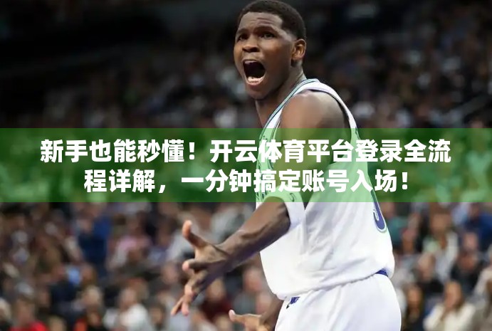 新手也能秒懂！开云体育平台登录全流程详解，一分钟搞定账号入场！
