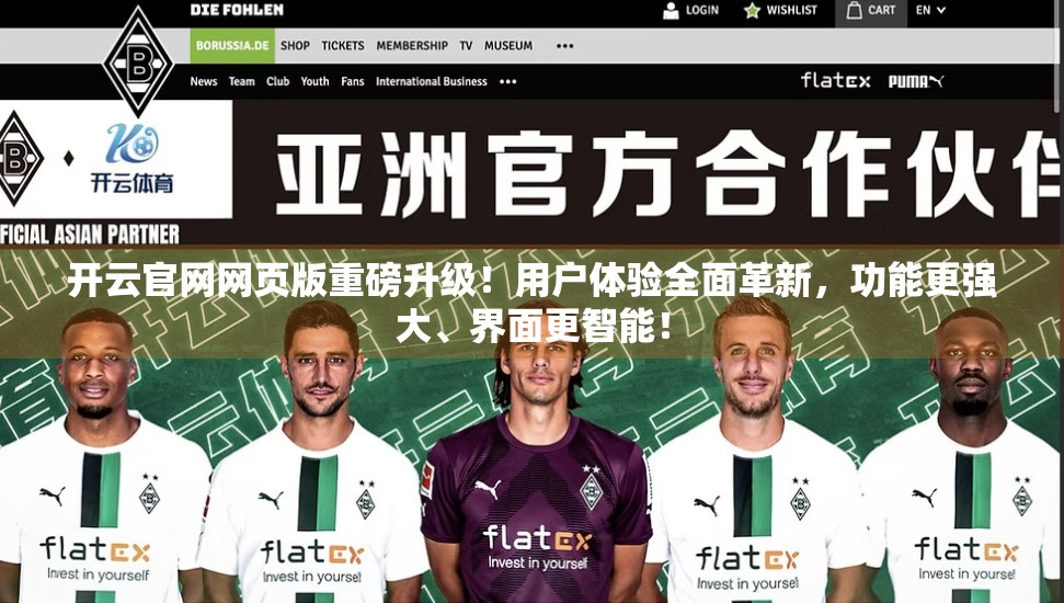 开云官网网页版重磅升级！用户体验全面革新，功能更强大、界面更智能！