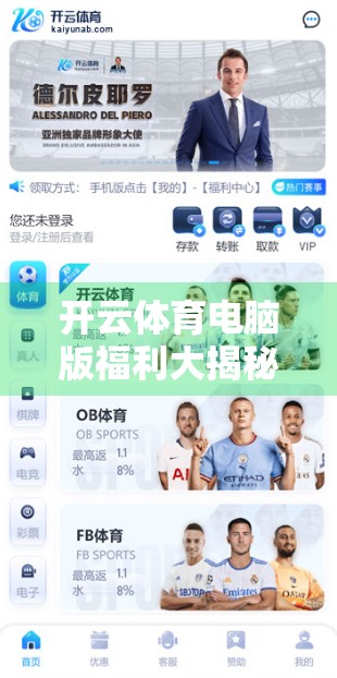 开云体育电脑版福利大揭秘！新手专享优惠+老用户回馈，手把手教你轻松领取！