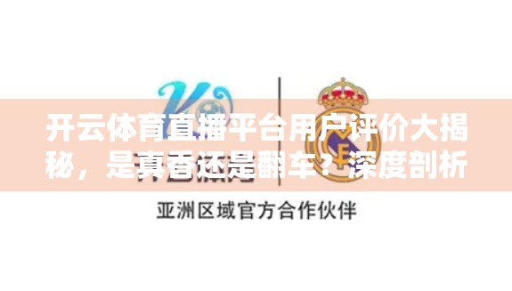 开云体育直播平台用户评价大揭秘，是真香还是翻车？深度剖析真实体验与改进建议