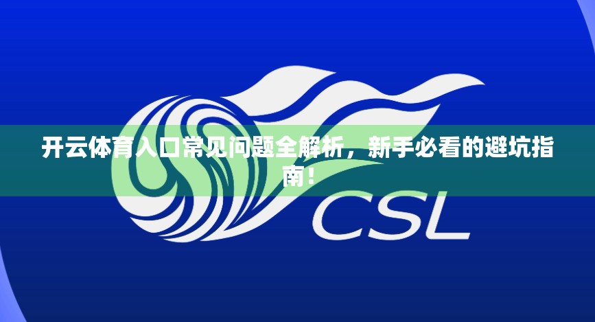 开云体育入口常见问题全解析，新手必看的避坑指南！